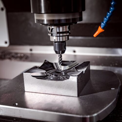 Metalworking CNC milling machine.