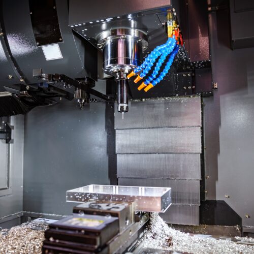 Metalworking CNC milling machine.